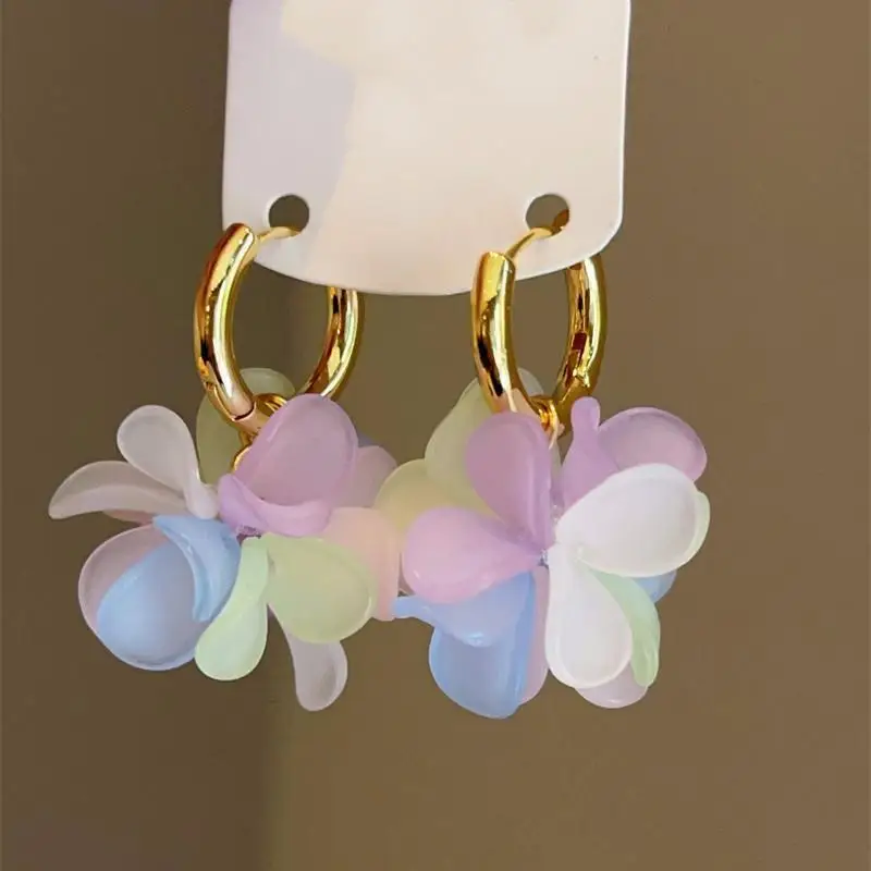 Happy Color Ball Flower Dangle Earrings 2025 New Trending Spring Summer Jewelry For Women
Happy Color Ball Flower Dangle Earrings 2025 New Trending Spring Summer Jewelry For Women