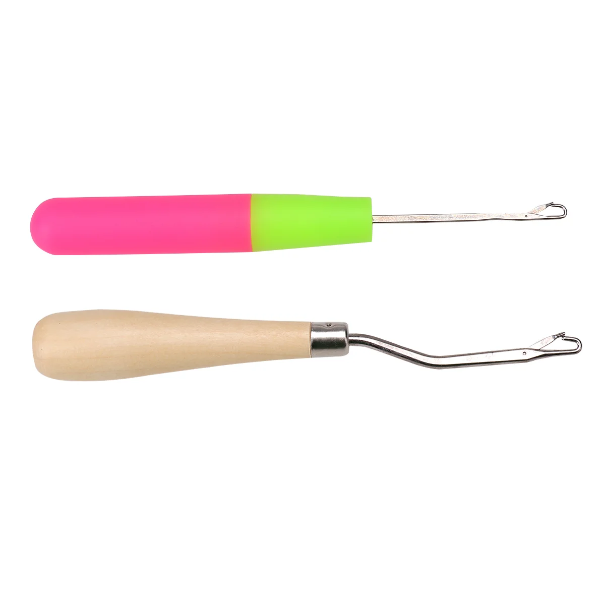 2pcs Wooden Bent Latch Hook Tool and Plastic Latch Hook Crochet Needle Crochet Needle Hook
2pcs Wooden Bent Latch Hook Tool and Plastic Latch Hook Crochet Needle Crochet Needle Hook