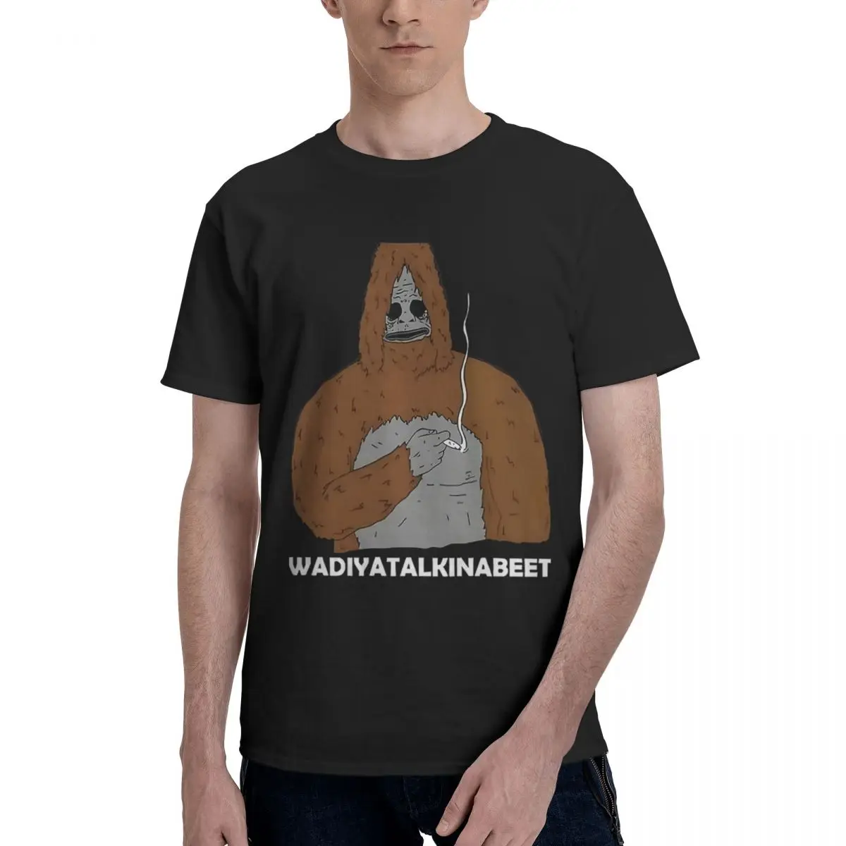 Курительная обезьяна, 100% хлопок, повседневная дышащая удобная одежда, элитная мужская одежда, забавные подарки
Курительная обезьяна, 100% хлопок, повседневная дышащая удобная одежда, элитная мужская одежда, забавные подарки