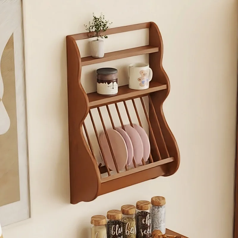 Nordic retro display rack, tableware rack, shelf, wavy new product decoration, medieval hanging cabinet, wall-mounted shelf
Nordic retro display rack, tableware rack, shelf, wavy new product decoration, medieval hanging cabinet, wall-mounted shelf