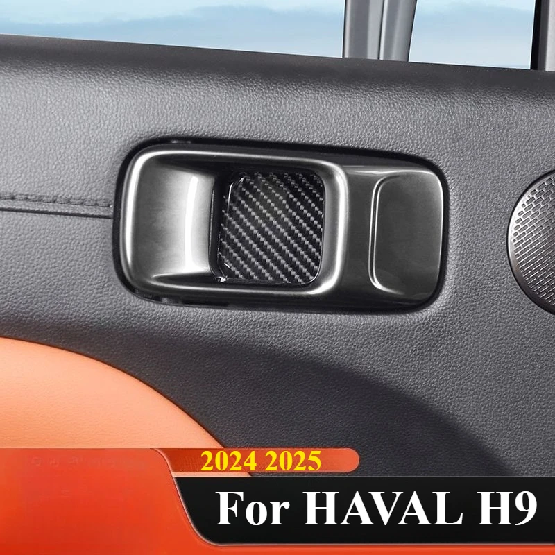 For HAVAL H9 2nd MKII 2024 2025 Carbon Fiber Car Inner Door Bowl Panel Decoration Stickers Interior Protective Trim Accessories
For HAVAL H9 2nd MKII 2024 2025 Carbon Fiber Car Inner Door Bowl Panel Decoration Stickers Interior Protective Trim Accessories