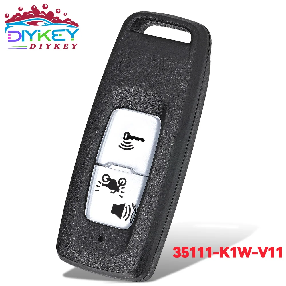 DIYKEY For Honda SH350 i 2021+ 35111-K1W-V11 Keyless Remote Key Fob 433MHz ID47 Chip 2 Buttons Motorcycle Scooter
DIYKEY For Honda SH350 i 2021+ 35111-K1W-V11 Keyless Remote Key Fob 433MHz ID47 Chip 2 Buttons Motorcycle Scooter