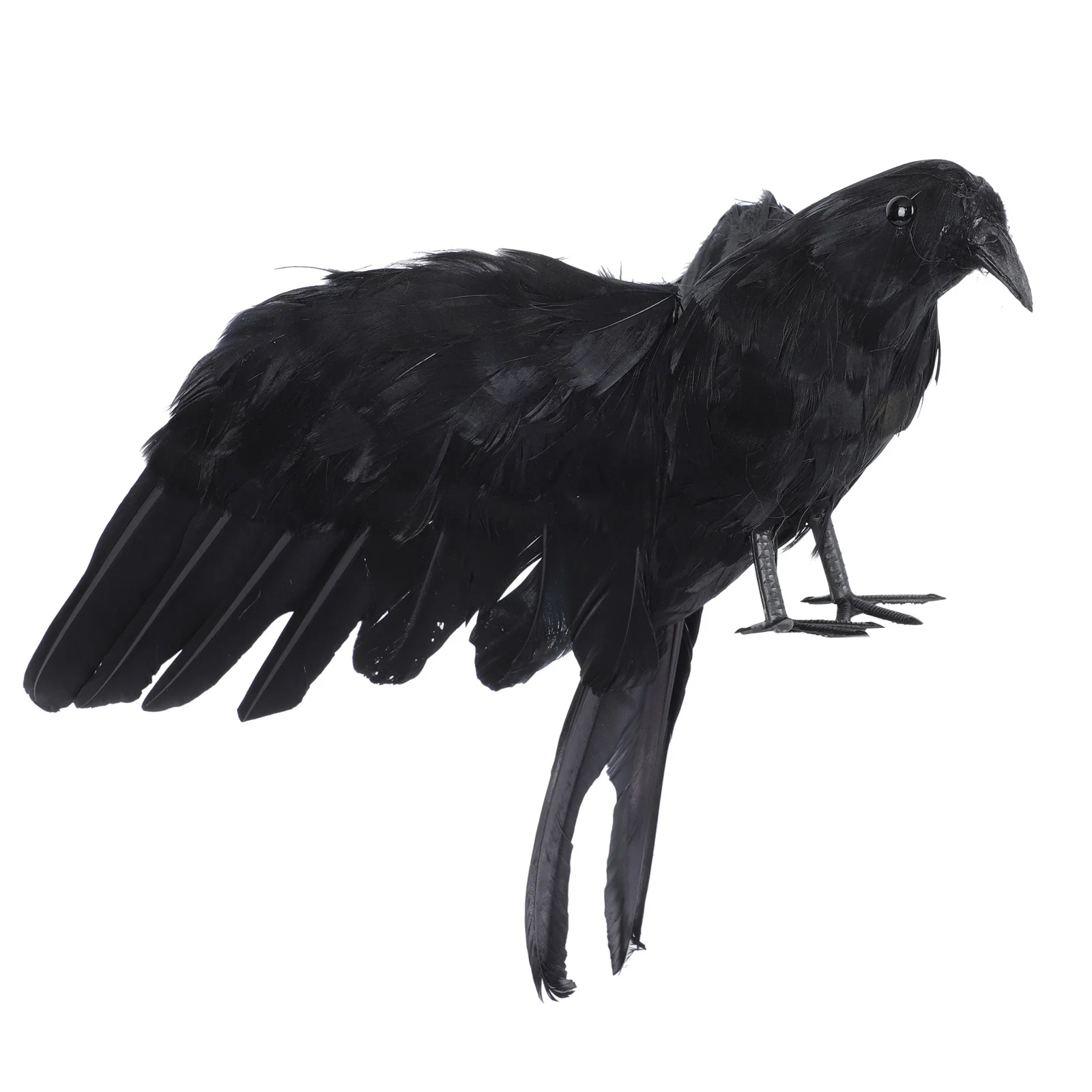 Crow Ornament Halloween Decorations Outdoor Feathered Plastic Prop Garden Statue Realistic Festive Lifelike Unique
Crow Ornament Halloween Decorations Outdoor Feathered Plastic Prop Garden Statue Realistic Festive Lifelike Unique