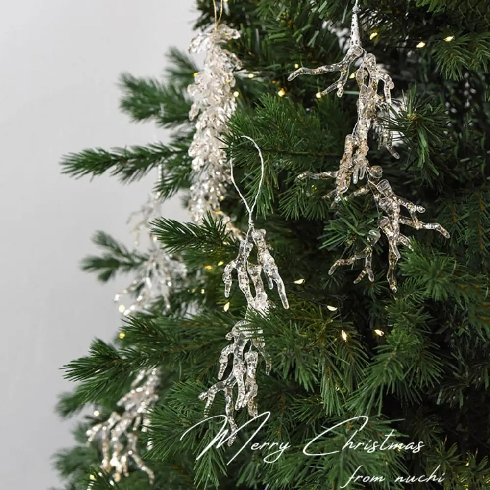 Acrylic Christmas Crystal Pendants Glitter Ice edge Christmas Tree Ornaments Hanging Icicle Icicle Hanging Ornaments
Acrylic Christmas Crystal Pendants Glitter Ice edge Christmas Tree Ornaments Hanging Icicle Icicle Hanging Ornaments