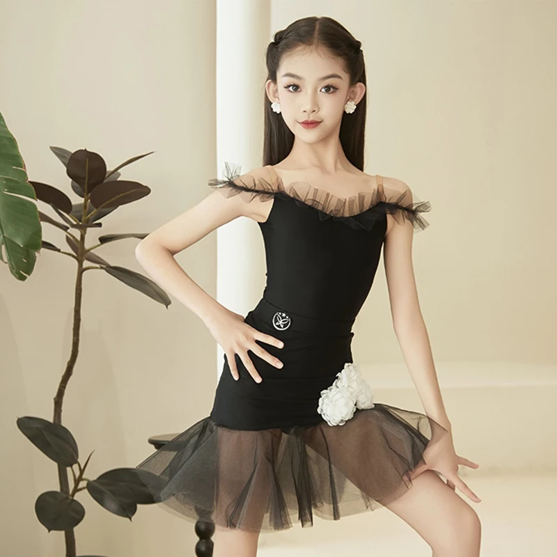 New Girl Latin Dance Practice Set Black Dance Competition Dress Lace Waltz Tango Samba Stage Wear Line Dance Clothing VBH519
New Girl Latin Dance Practice Set Black Dance Competition Dress Lace Waltz Tango Samba Stage Wear Line Dance Clothing VBH519
