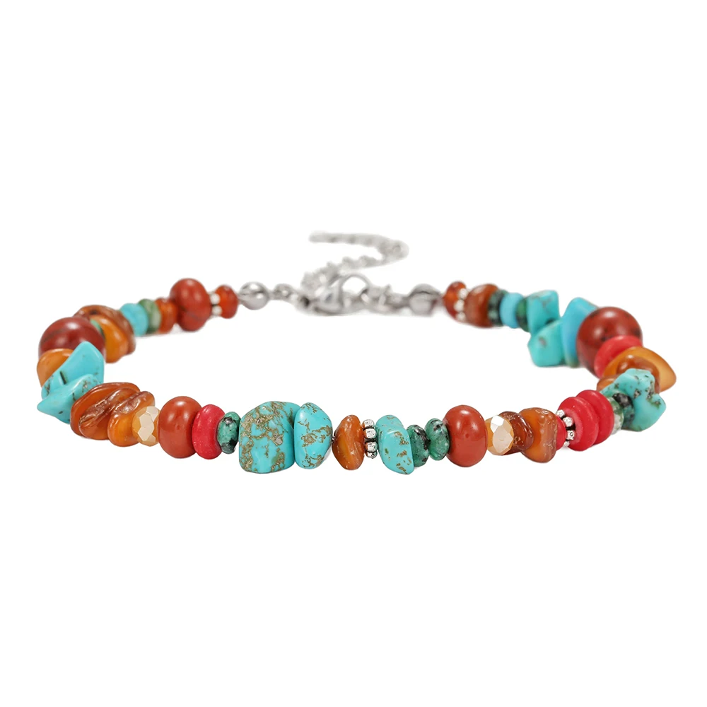 Handmade Irregular Gravel Natural Stone Beaded Bracelet for women Charm Raw Chip Beads Yoga Bangle Jewelry
Handmade Irregular Gravel Natural Stone Beaded Bracelet for women Charm Raw Chip Beads Yoga Bangle Jewelry