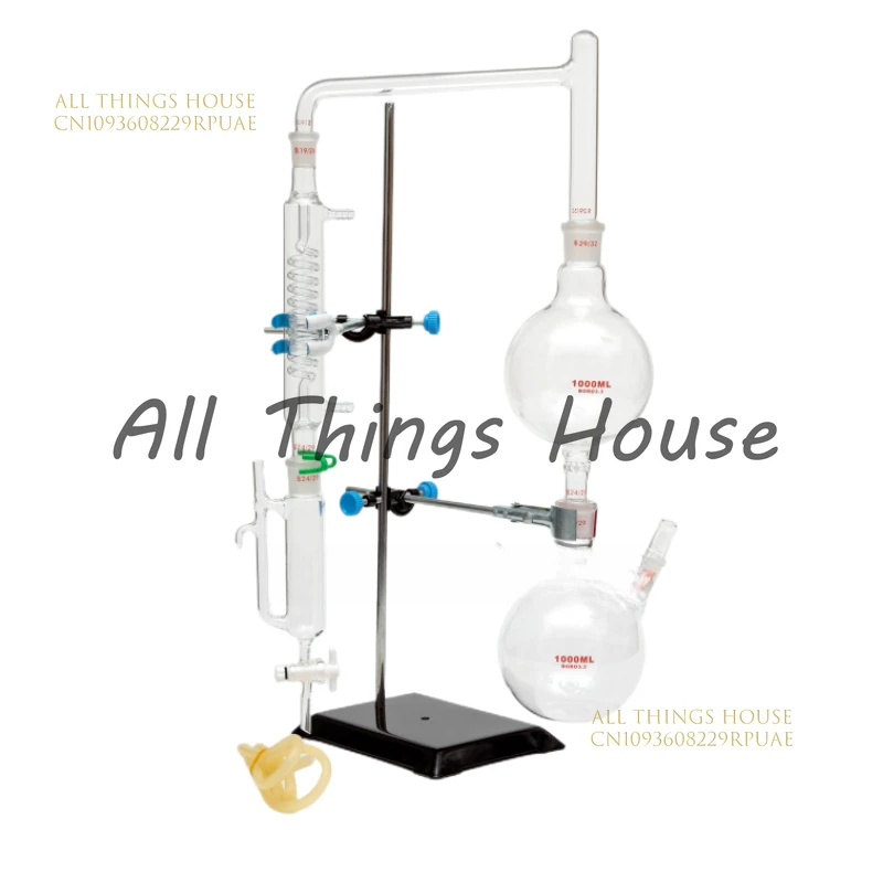 500/1000/2000ml essential oil extraction and separation device, distillation equipment, water distillation machine
500/1000/2000ml essential oil extraction and separation device, distillation equipment, water distillation machine