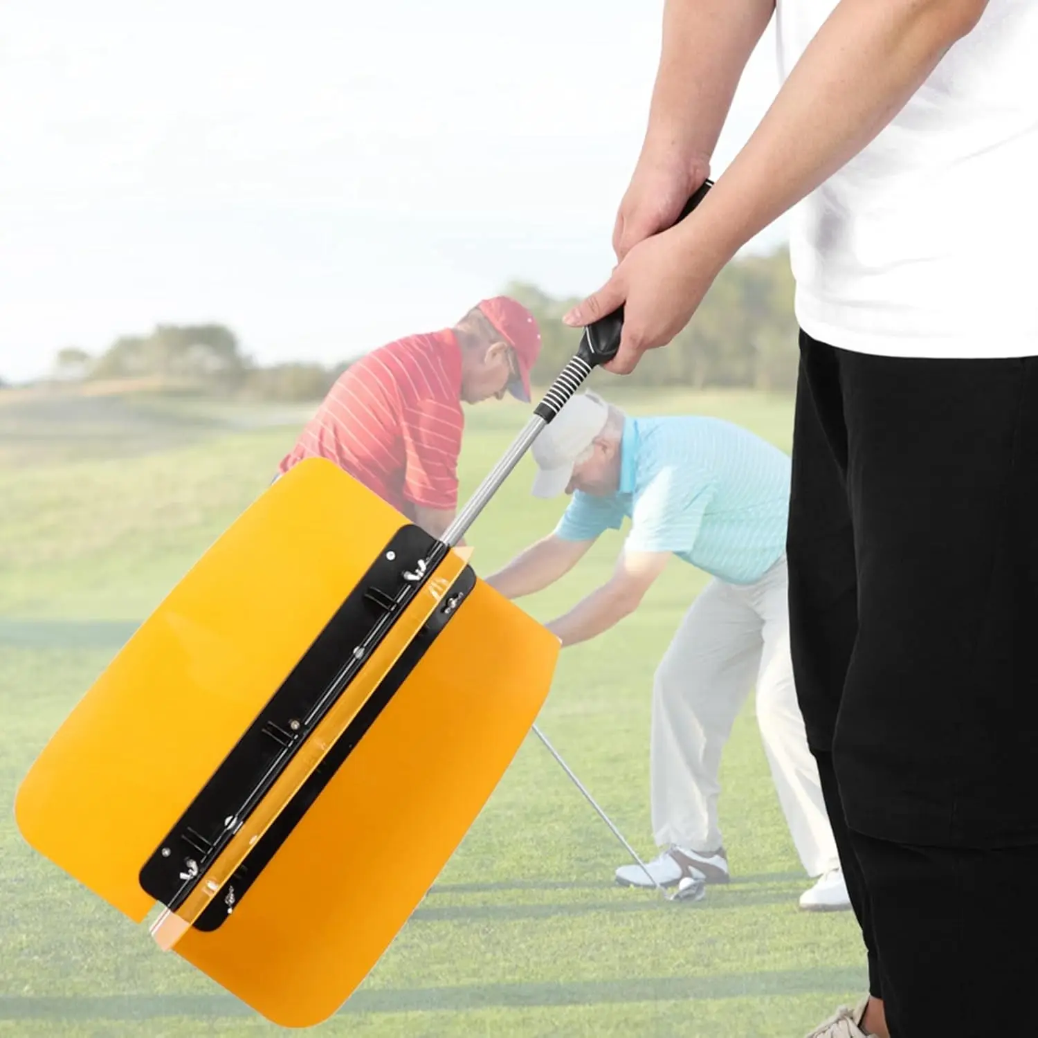 Golf Wind Swing Fan Resistance Practice Aid Trainer Training Tool Accessory Golf Resistance Trainer for Golfers
Golf Wind Swing Fan Resistance Practice Aid Trainer Training Tool Accessory Golf Resistance Trainer for Golfers