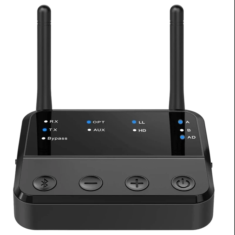 Приемник и передатчик Bluetooth 5,2 2-в-1 для беспроводного аудиоадаптера Qualcomm Aptx, качество звука без потерь, прост в использовании
Приемник и передатчик Bluetooth 5,2 2-в-1 для беспроводного аудиоадаптера Qualcomm Aptx, качество звука без потерь, прост в использовании