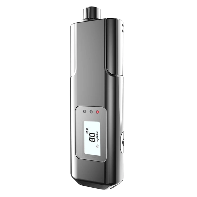 Rechargeable Breathalyzer Digital Alcohols Tester Detectors Breath Analyzers Alerts with LED Display
Rechargeable Breathalyzer Digital Alcohols Tester Detectors Breath Analyzers Alerts with LED Display