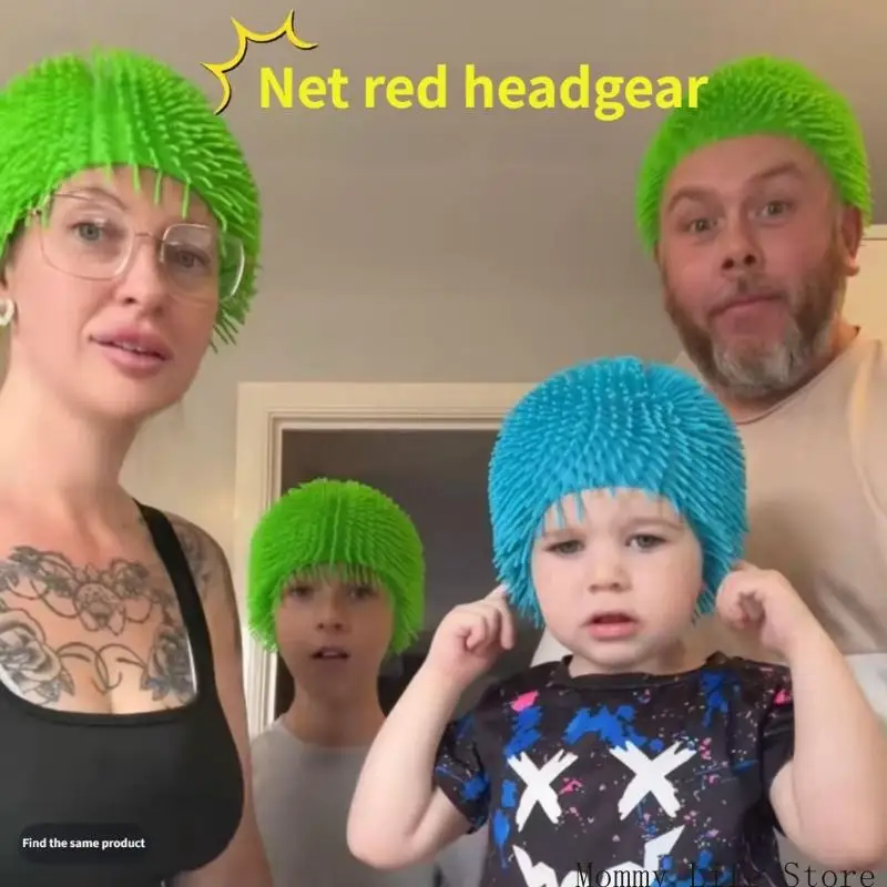 Soft Rubber Prick Ball Cap, Funny Hair Cap Size, Elastic Toy Unwinding Funny Same Styles, Holiday Gift, Holiday Party
Soft Rubber Prick Ball Cap, Funny Hair Cap Size, Elastic Toy Unwinding Funny Same Styles, Holiday Gift, Holiday Party