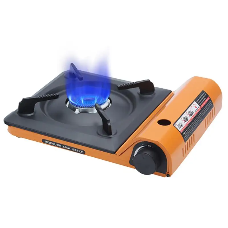 Camping Gas Stove Thin Cassette Stove 3500W Portable Gas Stove for Outdoor and Indoor Use 
Camping Gas Stove Thin Cassette Stove 3500W Portable Gas Stove for Outdoor and Indoor Use