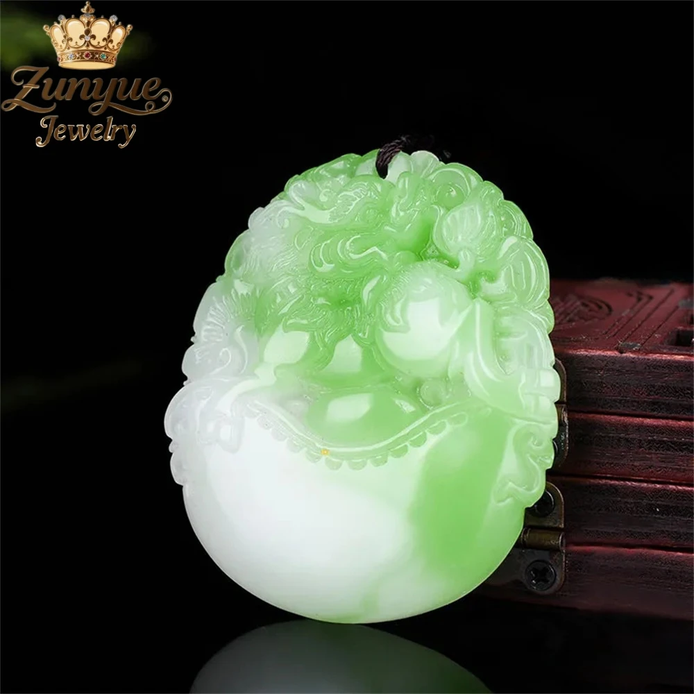 Natural Green White Jade Kirin Ingot Pendant Luxury Quality Jewelry Fashion Jewelry Exquisite Elegant Charms Popular Gift Young
Natural Green White Jade Kirin Ingot Pendant Luxury Quality Jewelry Fashion Jewelry Exquisite Elegant Charms Popular Gift Young