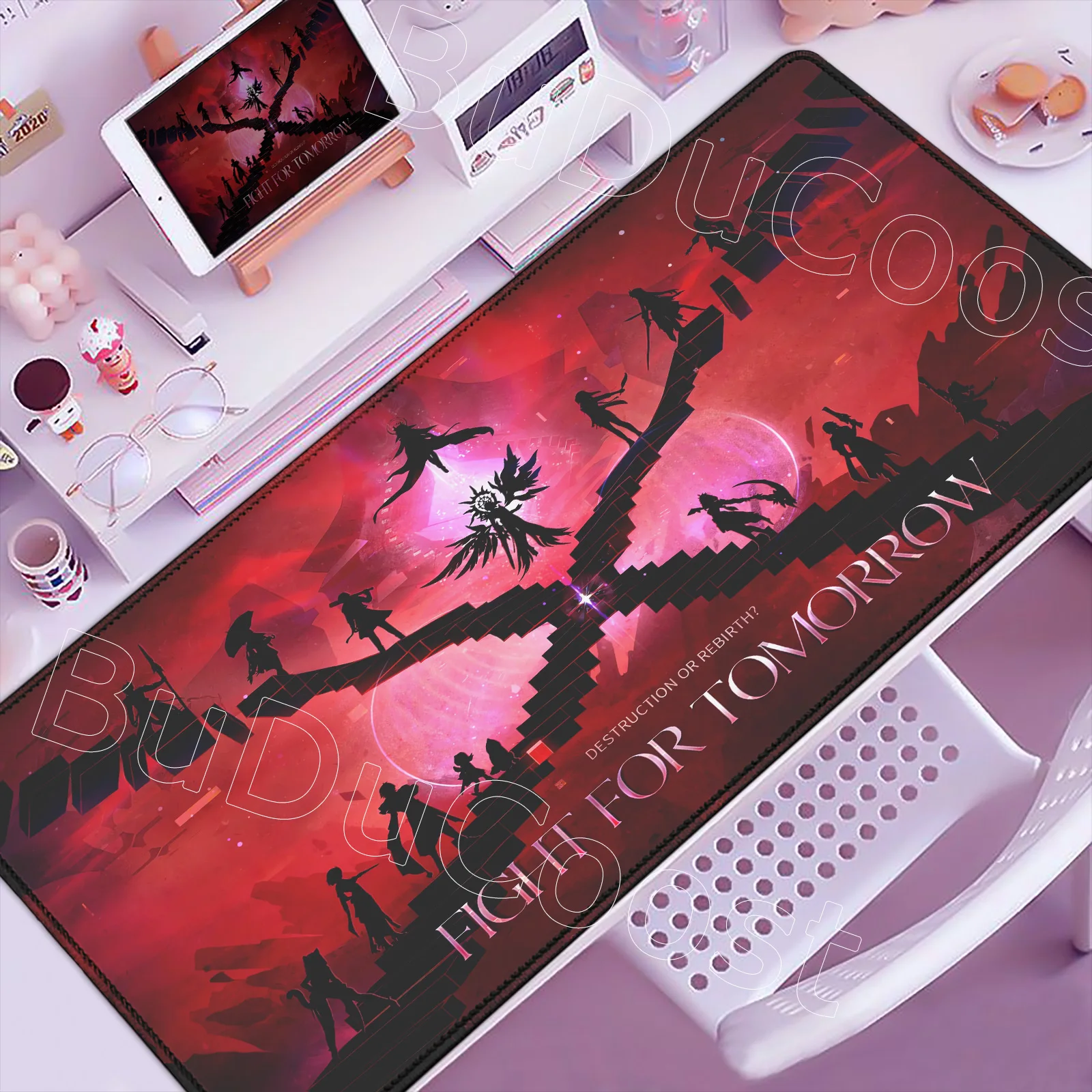 New Mouse Pad Honkai Star Rail Hysilens Evernight Large Computer Office Table Mats XXL Rubber Anti-slip Gaming Keyboard Mousepad
New Mouse Pad Honkai Star Rail Hysilens Evernight Large Computer Office Table Mats XXL Rubber Anti-slip Gaming Keyboard Mousepad