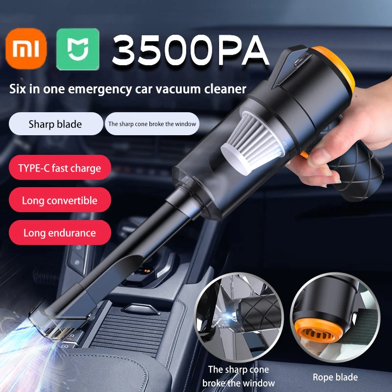 Беспроводной автомобильный пылесос Xiaomi 6000000 PA Бытовой небольшой перезаряжаемый ручной мощный очиститель для домашнего дивана и настольного компьютера
Беспроводной автомобильный пылесос Xiaomi 6000000 PA Бытовой небольшой перезаряжаемый ручной мощный очиститель для домашнего дивана и настольного компьютера