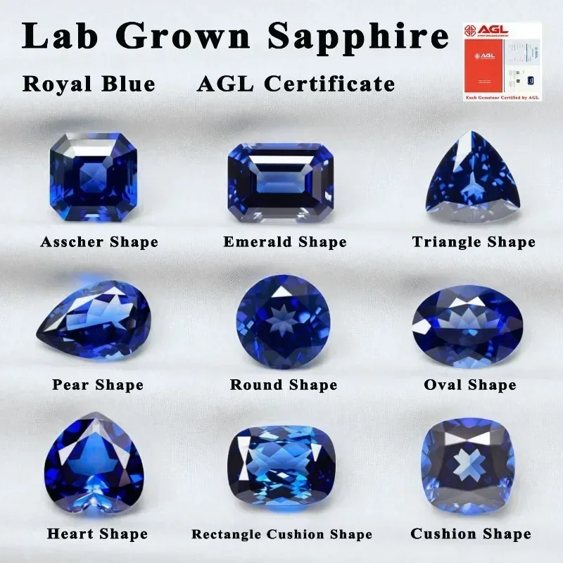 Top Lab Grown Sapphire Royal Blue Color Multiple Cutting DIY Jewelry Production Main Materials Selectable Certificate
Top Lab Grown Sapphire Royal Blue Color Multiple Cutting DIY Jewelry Production Main Materials Selectable Certificate