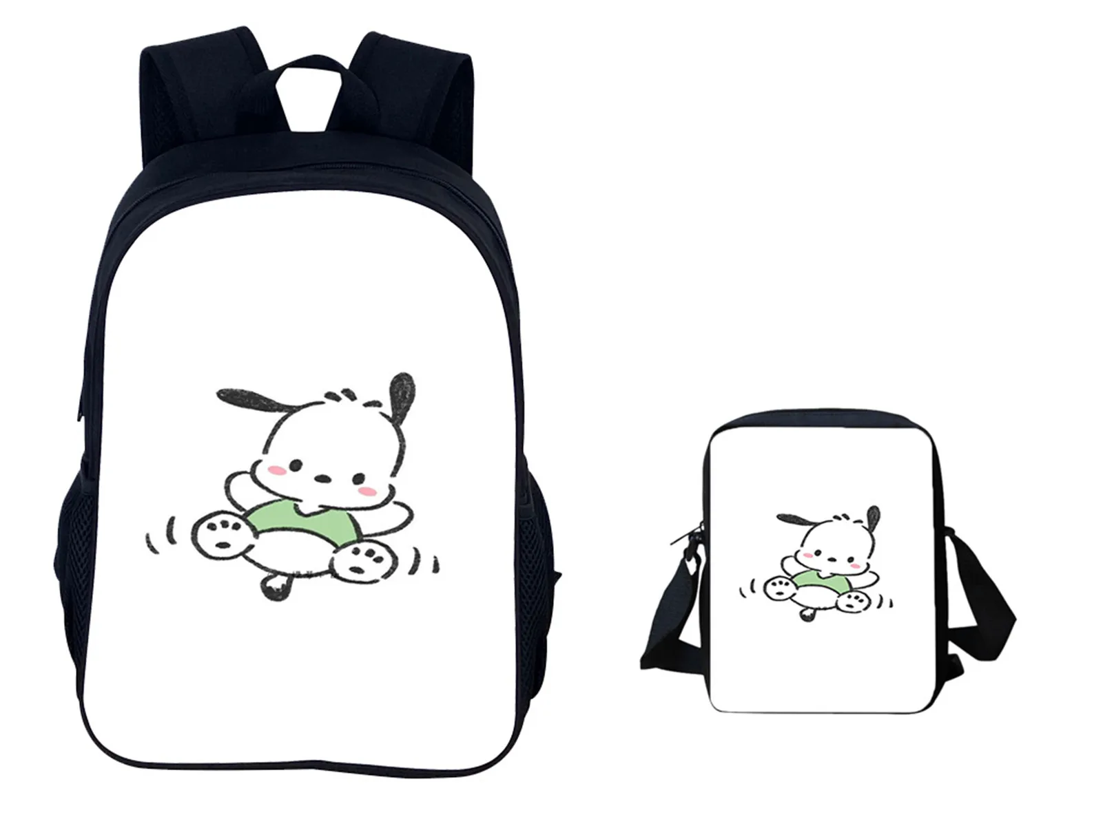 Sanrio Pochacco Classic Knapsack 2-in-1 Set Backpack with Shoulder Bag Durable Schoolbag for Travel
Sanrio Pochacco Classic Knapsack 2-in-1 Set Backpack with Shoulder Bag Durable Schoolbag for Travel