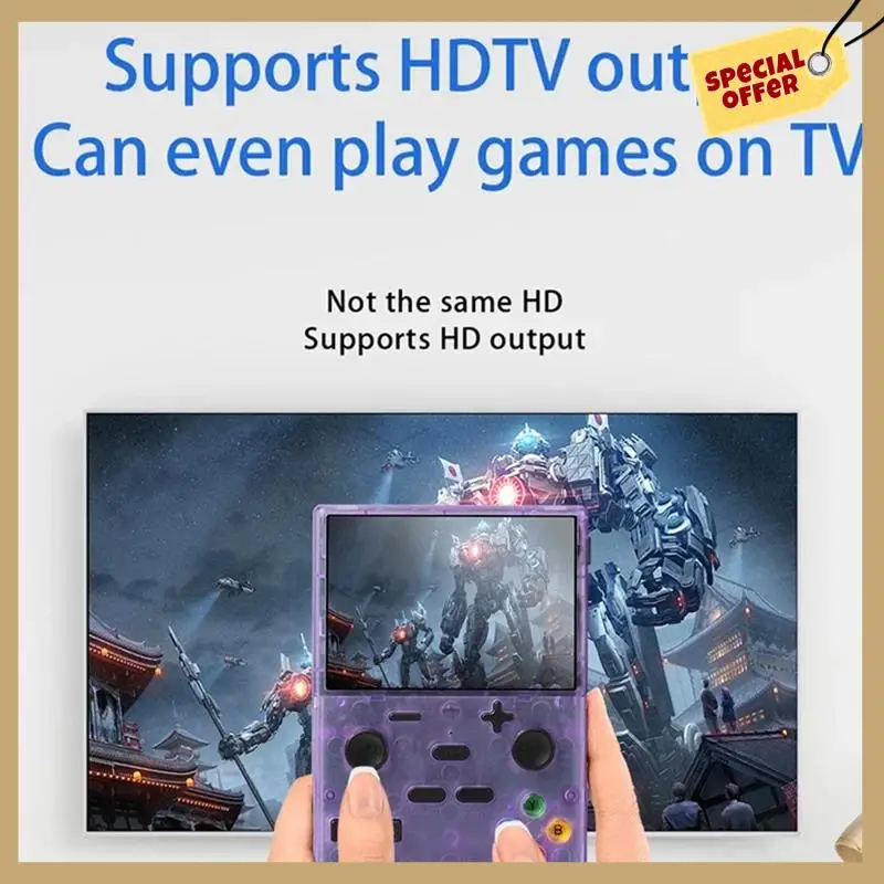XGB35 Handheld Game Console 10000+Games 3.5 Inch Screen Linux Supports Dual Player Arcade Game Console For PS1 GBA-WMAN
XGB35 Handheld Game Console 10000+Games 3.5 Inch Screen Linux Supports Dual Player Arcade Game Console For PS1 GBA-WMAN