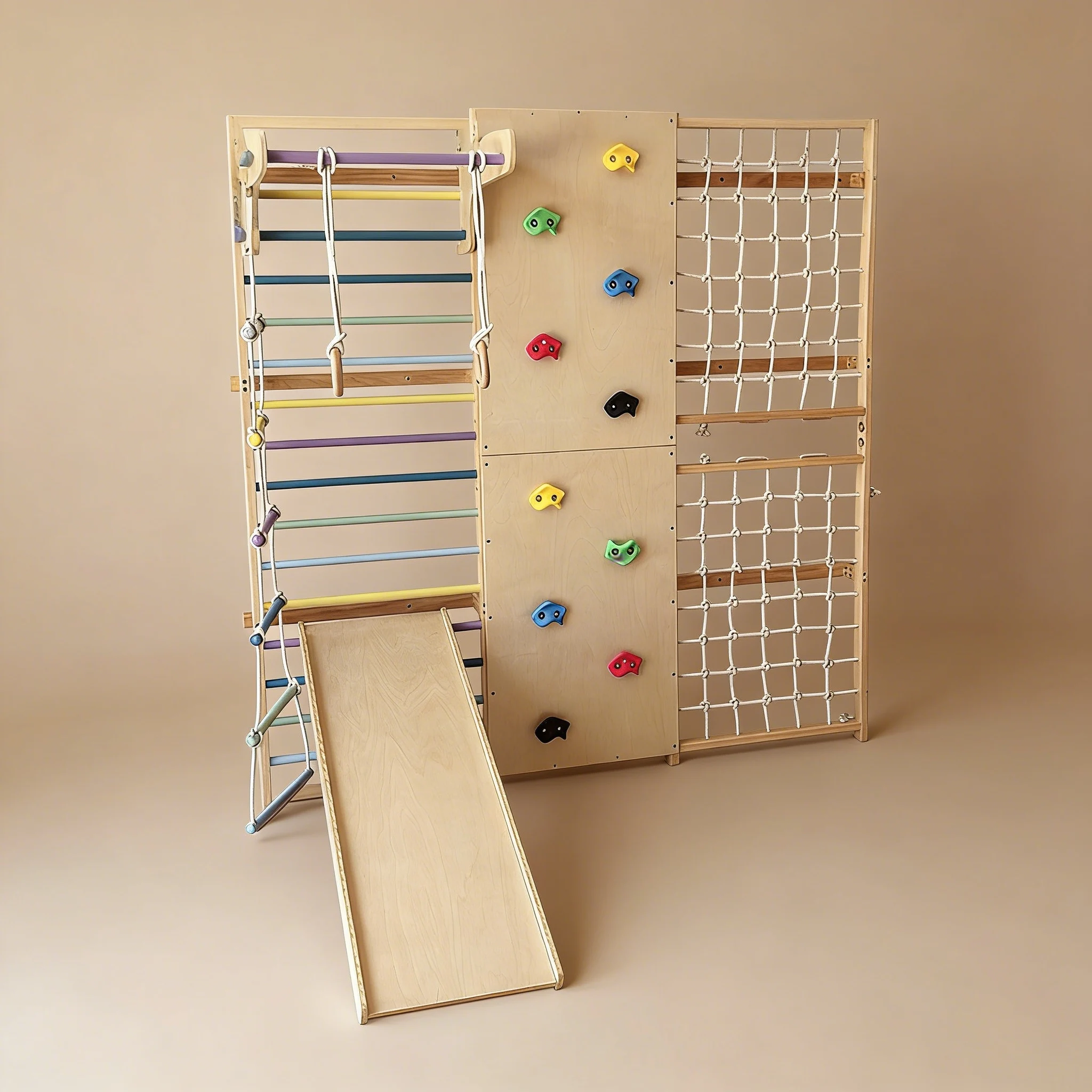 2026 New Climbing Frames Sturdy Indoor Rock Climbing Wall for Wall Mounted Playgrounds and Kindergarten Use
2026 New Climbing Frames Sturdy Indoor Rock Climbing Wall for Wall Mounted Playgrounds and Kindergarten Use