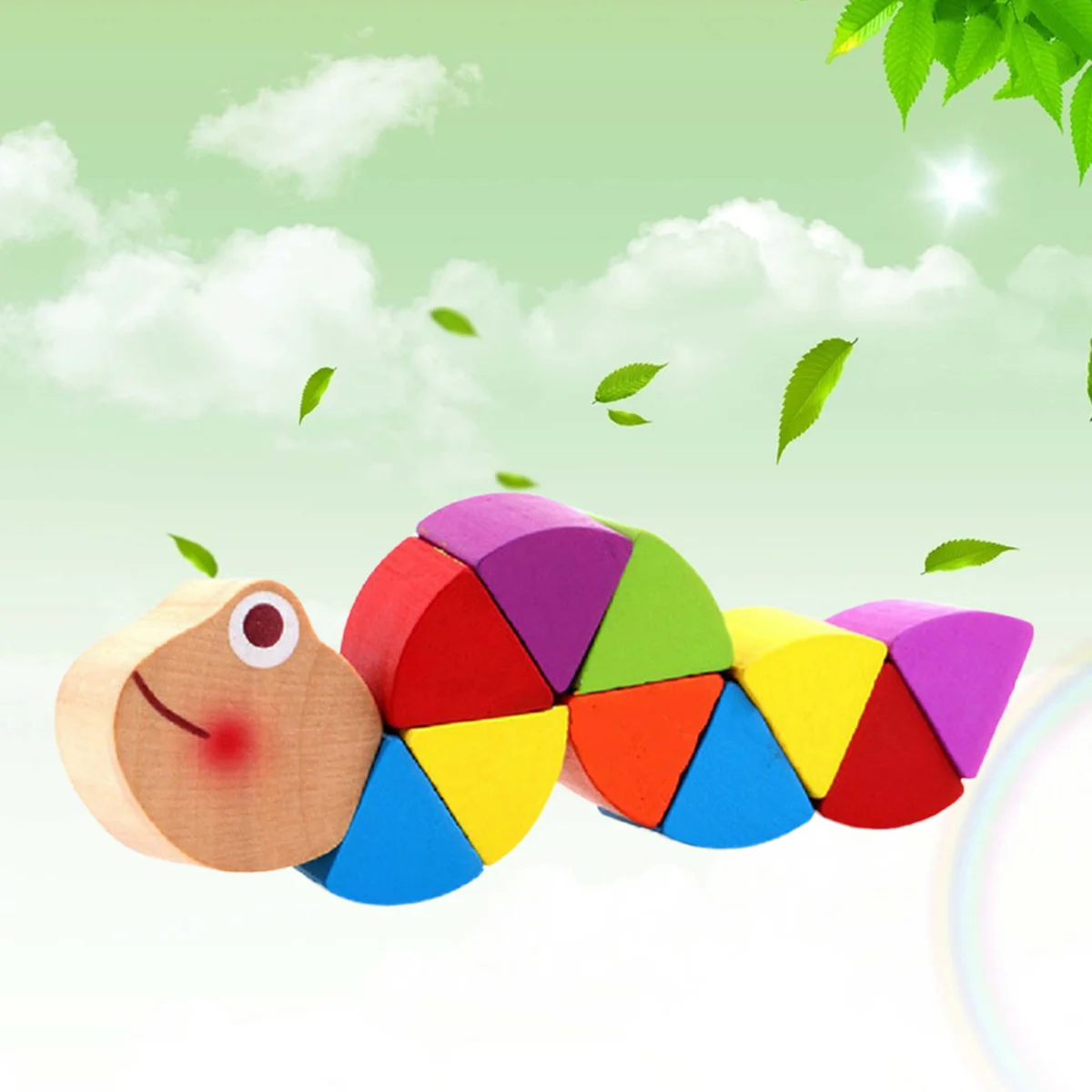 Wood Caterpillar Toy Creative Educational Toy for Baby Infant Kid (Colorful) Toy Caterpillar Creative Crocodile Toy
Wood Caterpillar Toy Creative Educational Toy for Baby Infant Kid (Colorful) Toy Caterpillar Creative Crocodile Toy