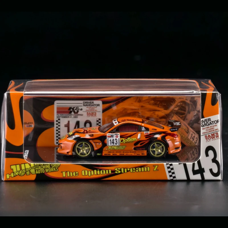In stock 1: 64 Fairlady Z JDM Z33 Limited Edition car model. Alloy casting static display car model. Must-have collection item
In stock 1: 64 Fairlady Z JDM Z33 Limited Edition car model. Alloy casting static display car model. Must-have collection item