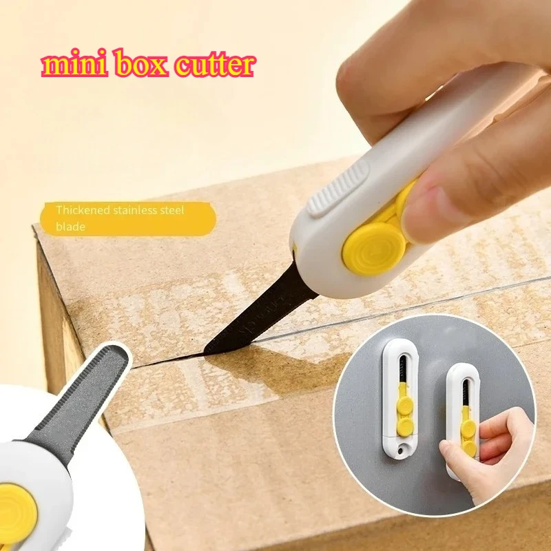 1/2/3/5/10PC Magnetic Mini Box Cutter Paper Cutter Portable Folding Knife Pocket Knife Replaceable Blade Opening Envelope Carton
1/2/3/5/10PC Magnetic Mini Box Cutter Paper Cutter Portable Folding Knife Pocket Knife Replaceable Blade Opening Envelope Carton