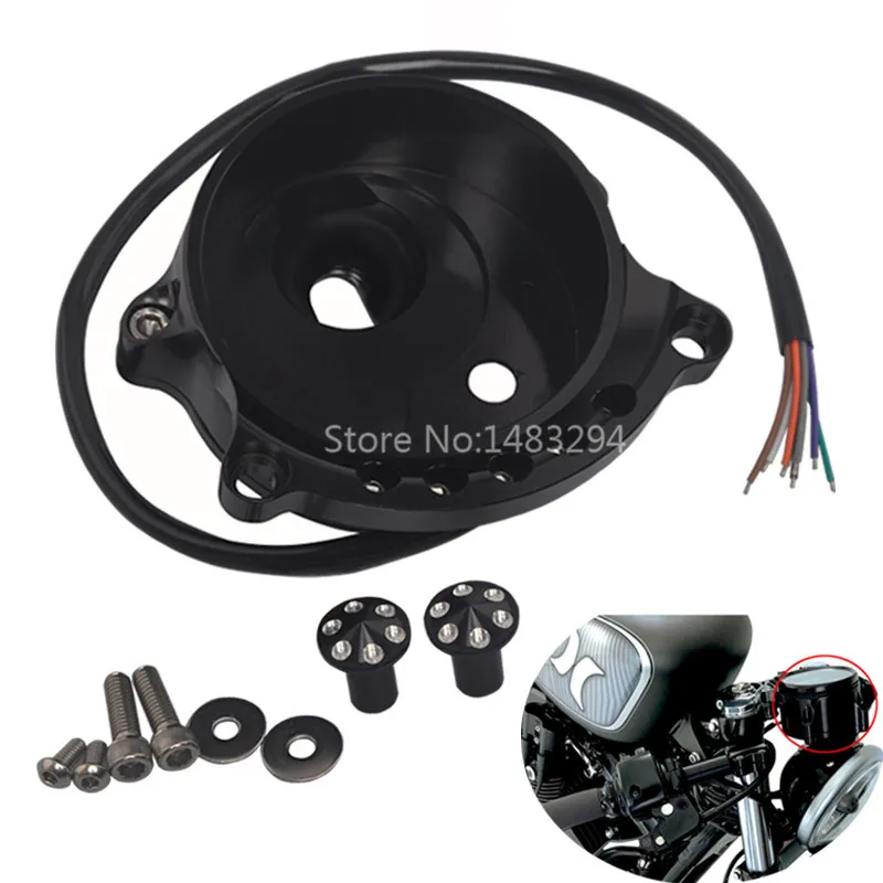 Motorcycle Speedometer Mounting Bracket Aluminum Meter Support Holder For Harley Sportster XL XLH 883 1200 1995-2016 Black
Motorcycle Speedometer Mounting Bracket Aluminum Meter Support Holder For Harley Sportster XL XLH 883 1200 1995-2016 Black
