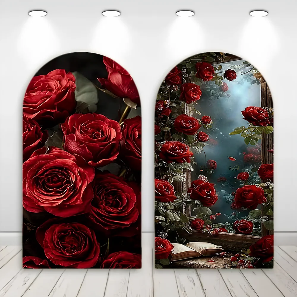 Arch Backgrounds Double-Sided Happy Birthday Party Adult Baby Shower Arched Covers Backdrop Red Rose Decor Studio Props
Arch Backgrounds Double-Sided Happy Birthday Party Adult Baby Shower Arched Covers Backdrop Red Rose Decor Studio Props