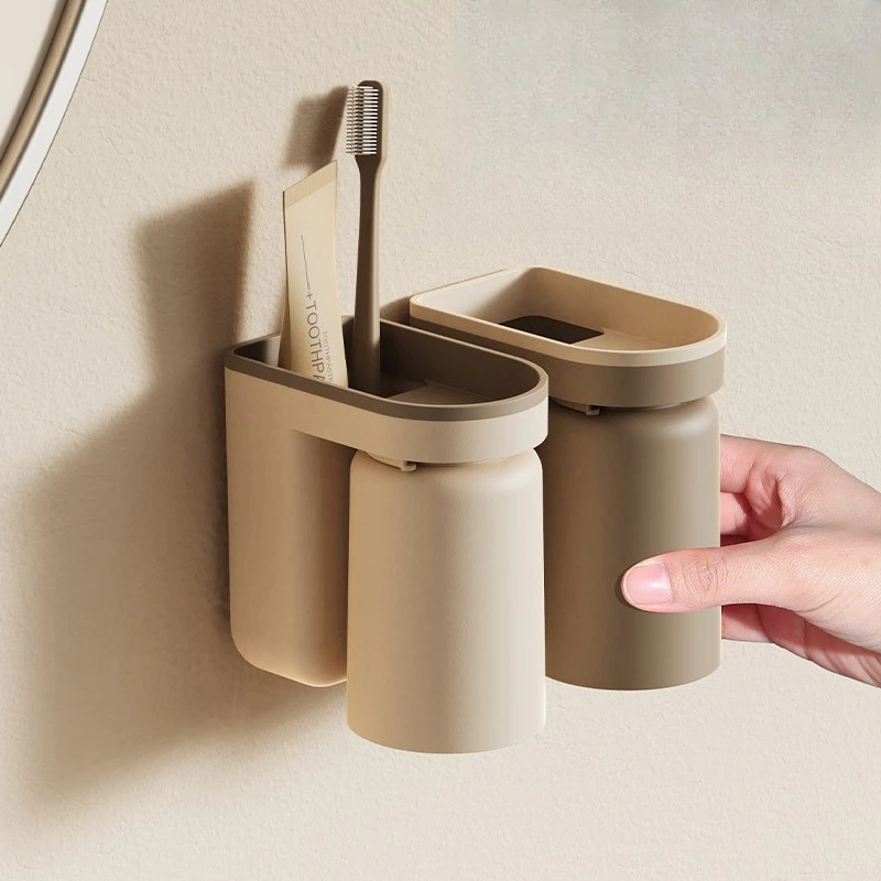 1 шт. инновационная полка для хранения зубных щеток без отверстия, роскошная чашка для полоскания рта, чашка для щетки, настенный органайзер для ванной комнаты, пара
1 шт. инновационная полка для хранения зубных щеток без отверстия, роскошная чашка для полоскания рта, чашка для щетки, настенный органайзер для ванной комнаты, пара