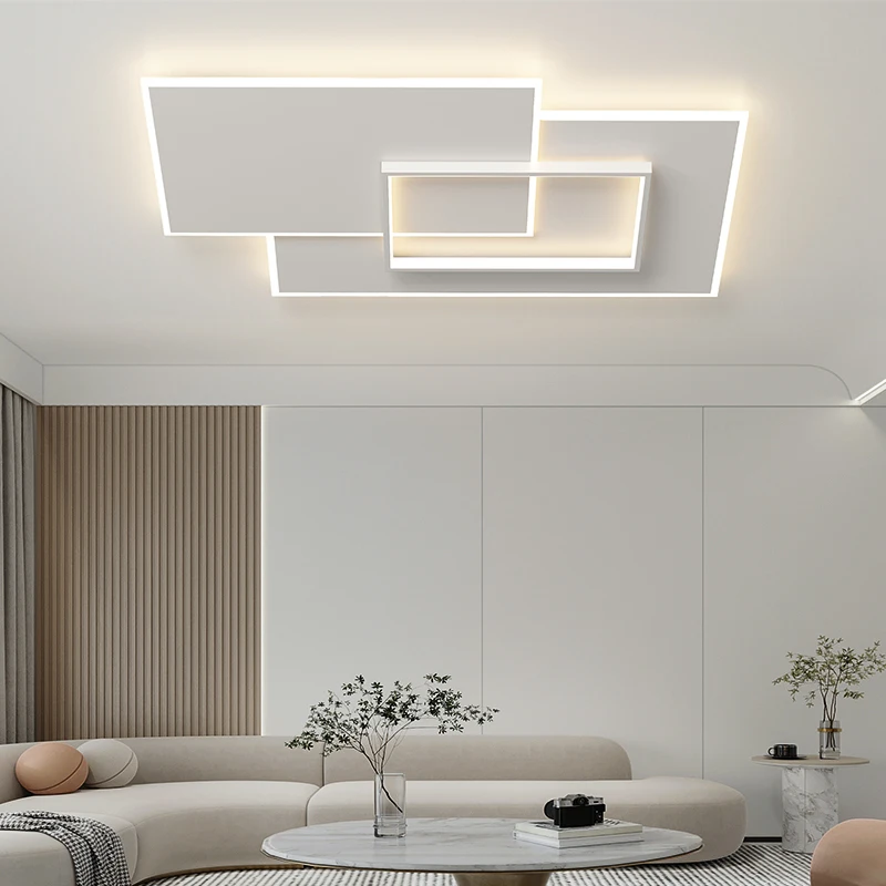 Rectangular Living Room Ceiling Lights Simple Modern Creative Led Chandelier Bedroom Acrylic Iron Atmospheric Household Lamps
Rectangular Living Room Ceiling Lights Simple Modern Creative Led Chandelier Bedroom Acrylic Iron Atmospheric Household Lamps