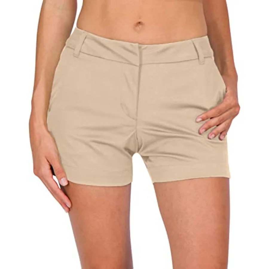 Three Sixty Six Womens Golf Shorts ½ Inch Inseam - Quick Dry Active Shorts with Pockets Athletic and Breathable
Three Sixty Six Womens Golf Shorts ½ Inch Inseam - Quick Dry Active Shorts with Pockets Athletic and Breathable