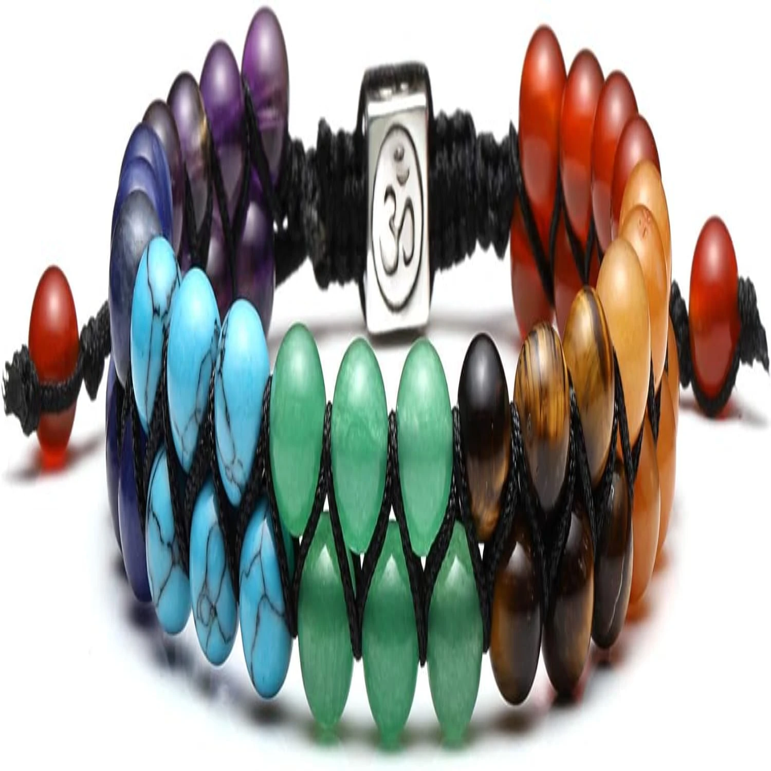 Soothing Healing Chakra Bracelet - Serene 7 Chakras Meditation Bracelet by Top Plaza with Soothing Crystal Beads - Relax and Enh
Soothing Healing Chakra Bracelet - Serene 7 Chakras Meditation Bracelet by Top Plaza with Soothing Crystal Beads - Relax and Enh