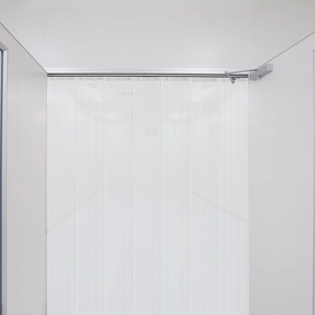 PVC Door Curtain Strip Strong Windproof Strip Curtain for Commercial Warehouse Freezer Market Partition Easy Installation
PVC Door Curtain Strip Strong Windproof Strip Curtain for Commercial Warehouse Freezer Market Partition Easy Installation