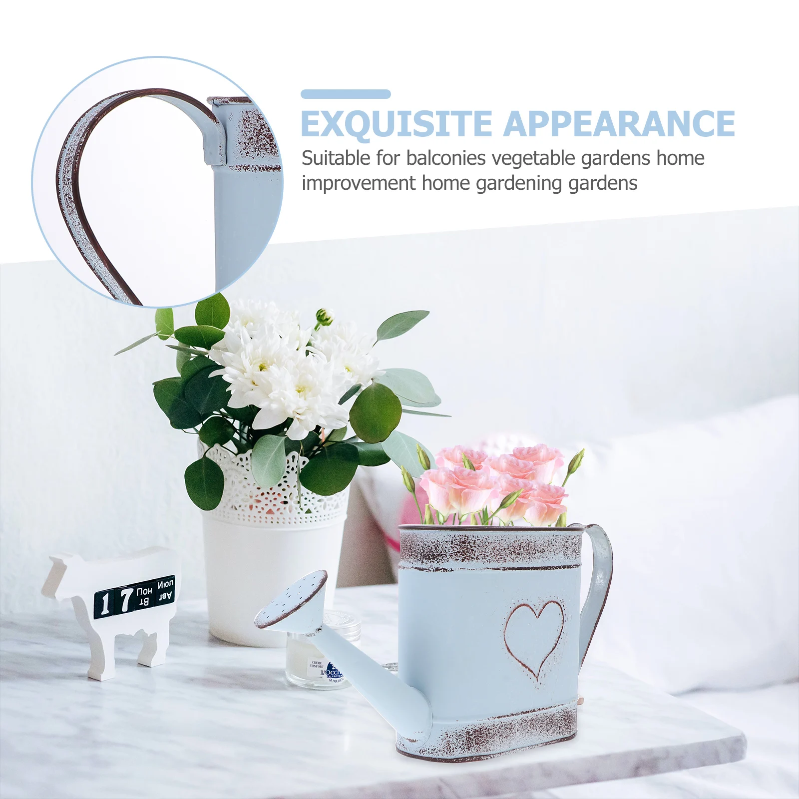 Flower Pot Outdoor Water Unique Watering Can Vintage Decor Vase Metal Iron Cute Decorative Plant Pots Office
Flower Pot Outdoor Water Unique Watering Can Vintage Decor Vase Metal Iron Cute Decorative Plant Pots Office