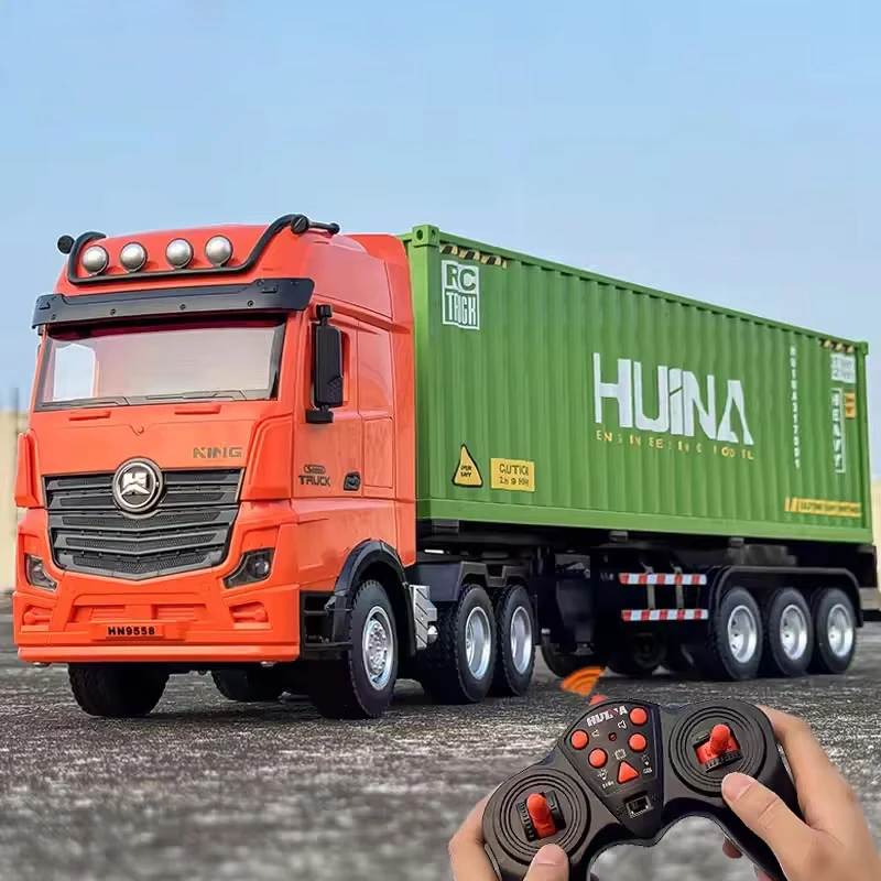 Huina 1317 RC Грузовик 1:18 9CH Пульт дистанционного управления Сплав Контейнер Автомобиль Электрический транспортный прицеп Модель автомобиля Игрушка Детские подарки на день рождения
Huina 1317 RC Грузовик 1:18 9CH Пульт дистанционного управления Сплав Контейнер Автомобиль Электрический транспортный прицеп Модель автомобиля Игрушка Детские подарки на день рождения