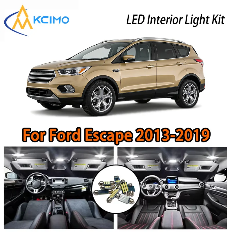 KCIMO For Ford Escape 2013-2019 Premium LED Interior Kit - 2 Colors , Quick Installation, Long-Lasting
KCIMO For Ford Escape 2013-2019 Premium LED Interior Kit - 2 Colors , Quick Installation, Long-Lasting