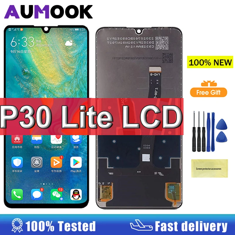 New LCD For HUAWEI P30 Lite LCD Display Touch Screen For HUAWEI P30 Lite Screen Nova 4e MAR-LX1 AL01 Digitizer Assembly
New LCD For HUAWEI P30 Lite LCD Display Touch Screen For HUAWEI P30 Lite Screen Nova 4e MAR-LX1 AL01 Digitizer Assembly