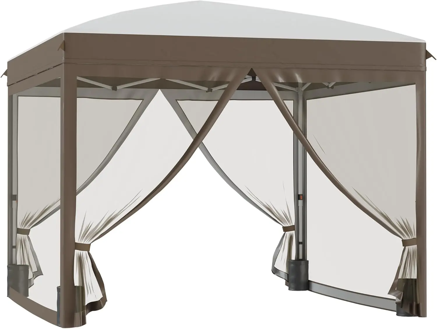 10' x 10' Pop Up Canopy Tent with Netting, Instant Sun Shelter, Tents for Parties, Height Adjustable, with Wheeled Carry Bag
10' x 10' Pop Up Canopy Tent with Netting, Instant Sun Shelter, Tents for Parties, Height Adjustable, with Wheeled Carry Bag
