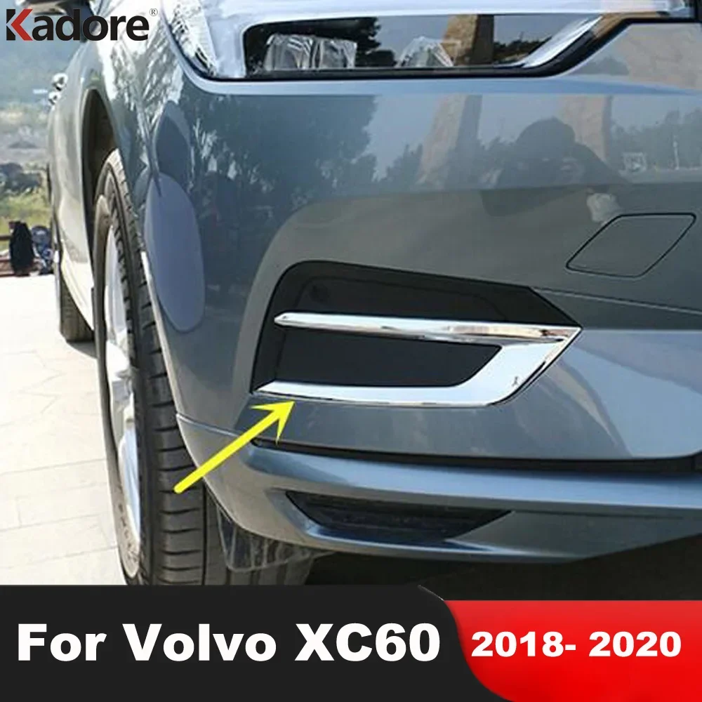 Front Fog Light Lamp Cover Trim For Volvo XC60 XC 60 2018 2019 2020 Chrome Car Head Foglight Bezel Trims Exterior Accessories
Front Fog Light Lamp Cover Trim For Volvo XC60 XC 60 2018 2019 2020 Chrome Car Head Foglight Bezel Trims Exterior Accessories