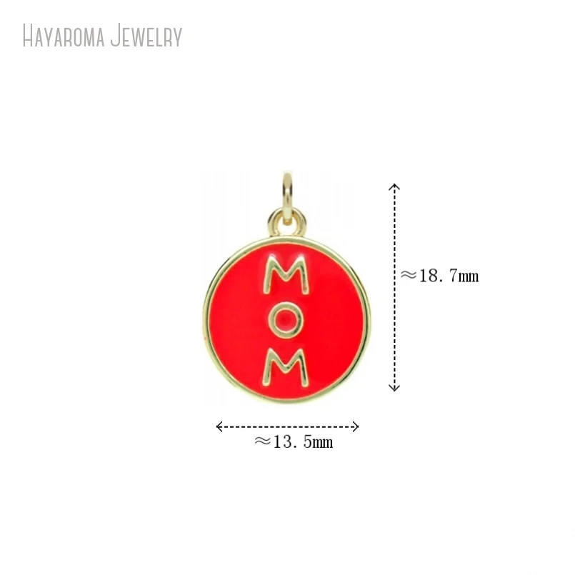 5Pcs MOM Alphabet Letter Round Coin Shape Circle Copper Jewelry Red Metal Pendant Wholesale Gold Color Charms
5Pcs MOM Alphabet Letter Round Coin Shape Circle Copper Jewelry Red Metal Pendant Wholesale Gold Color Charms