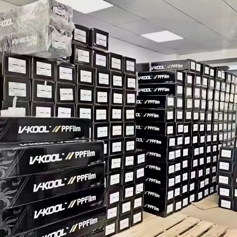 Vkool TPU PPF Film 60in*50ft 7.5mil Transparent Non-Yellow Scratch Resistant Film Self Repairing Paint Protective Film Car Film
Vkool TPU PPF Film 60in*50ft 7.5mil Transparent Non-Yellow Scratch Resistant Film Self Repairing Paint Protective Film Car Film