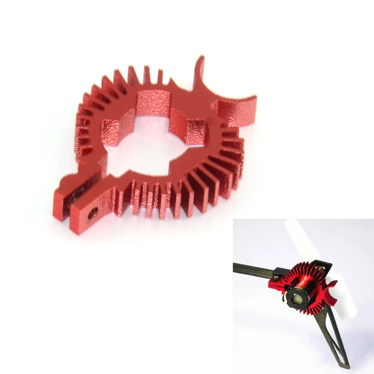 Wltoys алюминиевый радиатор охлаждающее кольцо с хвостовым двигателем для радиоуправляемого вертолета XKK110 V977
Wltoys алюминиевый радиатор охлаждающее кольцо с хвостовым двигателем для радиоуправляемого вертолета XKK110 V977