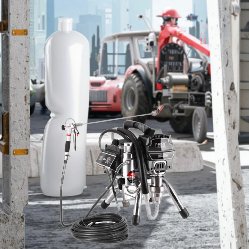 High Quality 220V Electric High-Pressure New Type Airless Paint Spraying Machine Motor Powered Spray Gun
High Quality 220V Electric High-Pressure New Type Airless Paint Spraying Machine Motor Powered Spray Gun