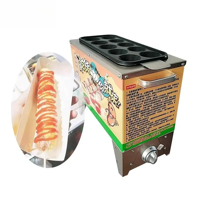 Gas Egg Roll Snack Maker Egg Stick Sausage
Gas Egg Roll Snack Maker Egg Stick Sausage
