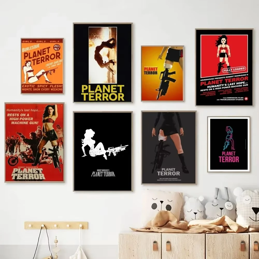 Плакат из фильма «Планета ужас», плакат без рамки, крафт-плакат, Клубная барная бумага, ВИНТАЖНЫЙ ПЛАКАТ, Картина на холсте для спальни
Плакат из фильма «Планета ужас», плакат без рамки, крафт-плакат, Клубная барная бумага, ВИНТАЖНЫЙ ПЛАКАТ, Картина на холсте для спальни