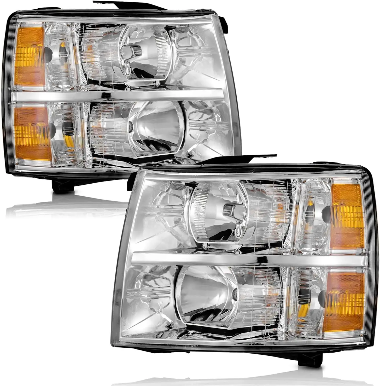Headlights Pair Assembly for 2007 2008 2009 2010 2011 2012 2013 Chevy Silverado 1500,Compatible with 07-14 Chevrolet Silverado 2
Headlights Pair Assembly for 2007 2008 2009 2010 2011 2012 2013 Chevy Silverado 1500,Compatible with 07-14 Chevrolet Silverado 2