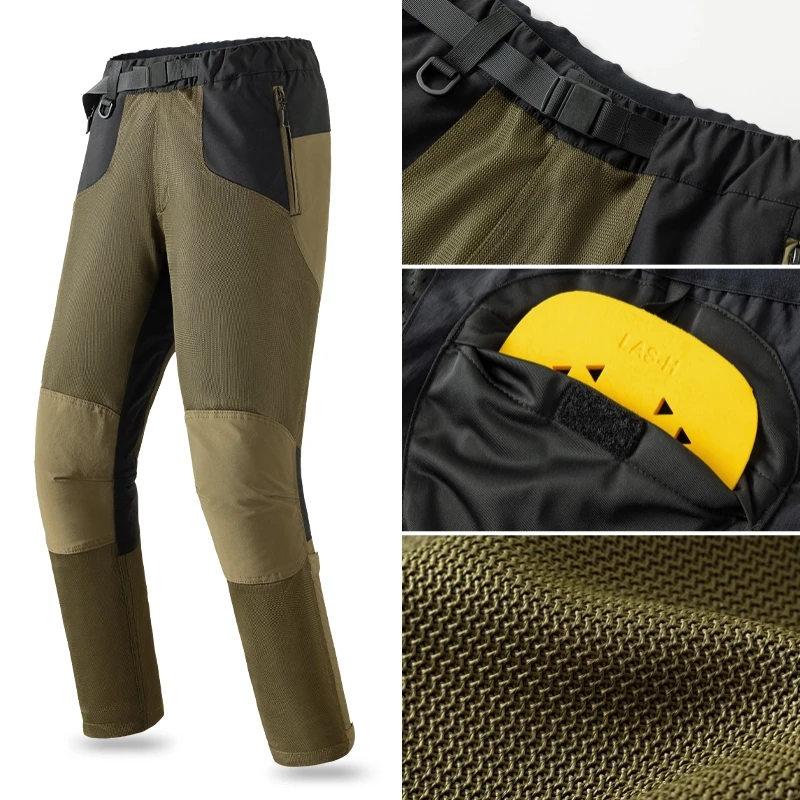 Летние дышащие мотоциклетные брюки из сетчатой ткани со встроенными защитными вставками CE2 для коленей и бедер, износостойкие, устойчивые к падениям, для мотокросса.
Летние дышащие мотоциклетные брюки из сетчатой ткани со встроенными защитными вставками CE2 для коленей и бедер, износостойкие, устойчивые к падениям, для мотокросса.