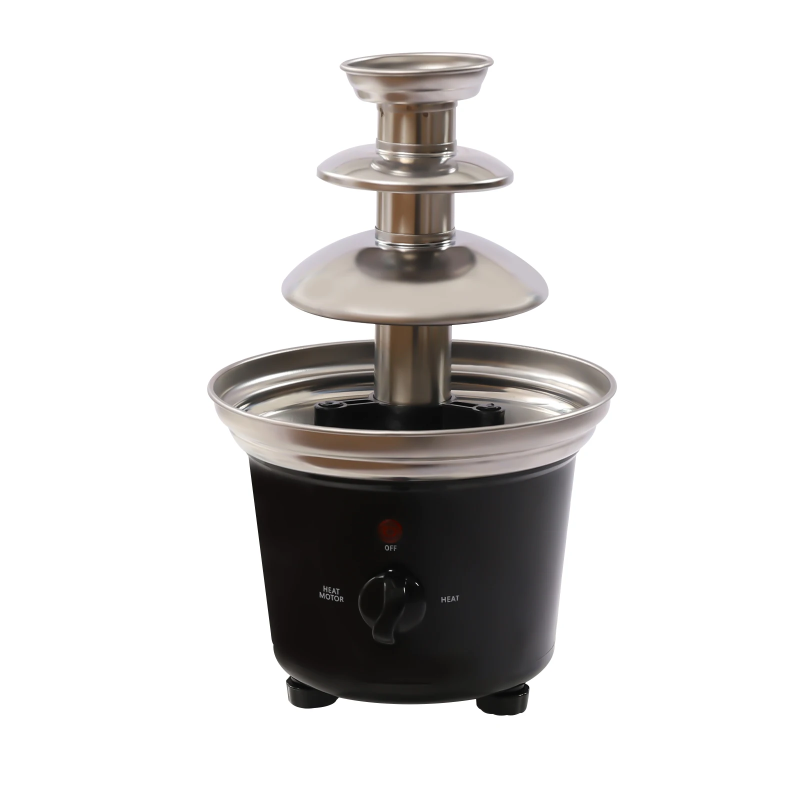 40w 3 Tier Stainless Steel Luxury Cheese Cascading Fondue Chocolate Fountain Machine for Family Gatherings, Anniversaries
40w 3 Tier Stainless Steel Luxury Cheese Cascading Fondue Chocolate Fountain Machine for Family Gatherings, Anniversaries