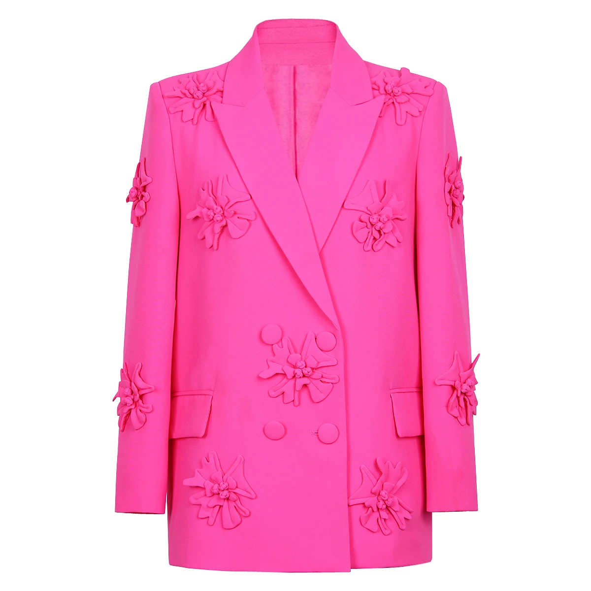 Spring And Autumn New Handmade Stereoscopic Female Celebrity Internet Celebrity Fashion Senior Ladies Suit Jacket Woman's Blazer
Spring And Autumn New Handmade Stereoscopic Female Celebrity Internet Celebrity Fashion Senior Ladies Suit Jacket Woman's Blazer