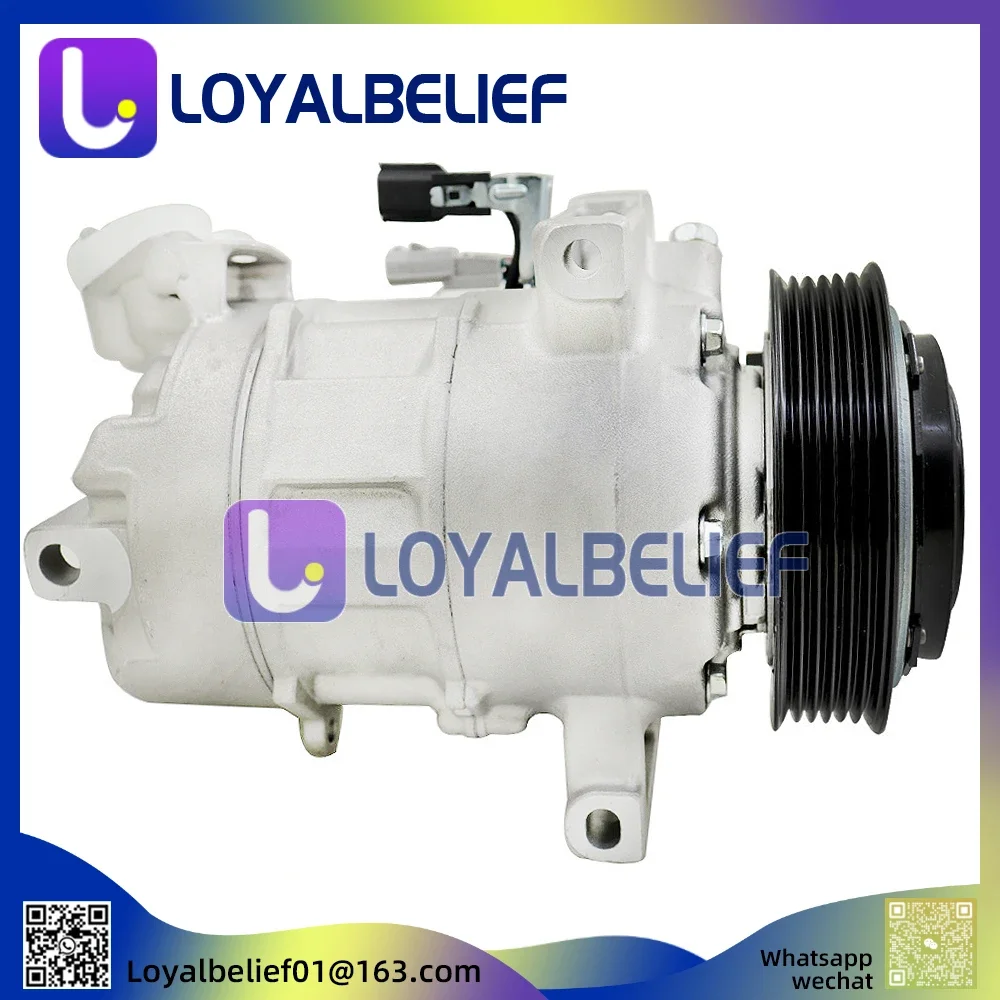 Auto Air AC Compressor For NISSAN QASHQAI 2014 2015 2016 2017 2018 92600 4EP0A GE447160-6922 926004EP0A 447160-6922
Auto Air AC Compressor For NISSAN QASHQAI 2014 2015 2016 2017 2018 92600 4EP0A GE447160-6922 926004EP0A 447160-6922